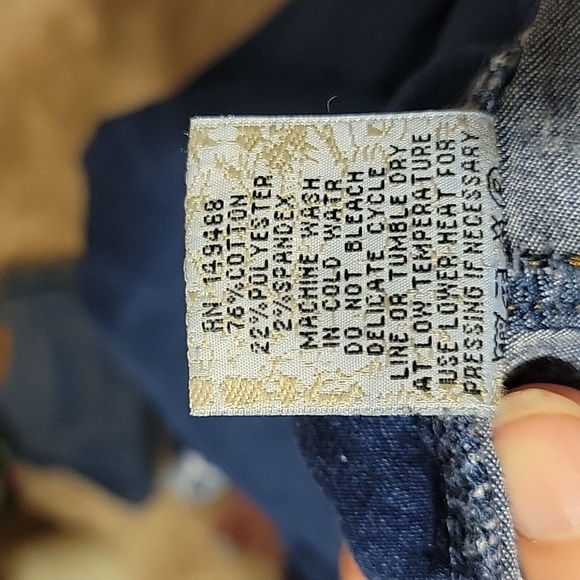 JVINI Fashion 1XL Elastic Waist Jeans Denim - Picture 8 of 8